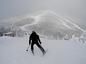 Feel like an Olympian as you ski down Whiteface Mountain, in New York's Adirondacks, where winter Olympics of 1932 and 1980 were held © 2013 Karen Rubin/news-photos-features.com 