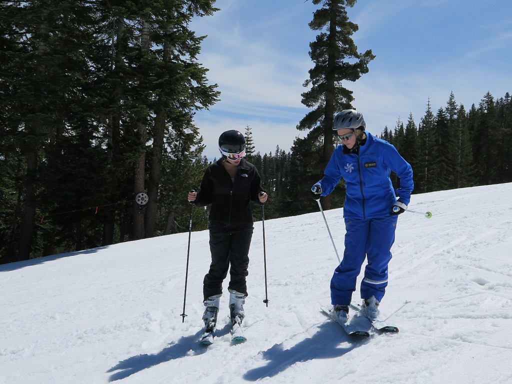 The 4Her clinic at Northstar California combined the fun of a gal getaway with superb personalized skill development; our coach, Susie Minton, knew just how to assess our abilities and introduce techniques © 2015 Karen Rubin/news-photos-features.com