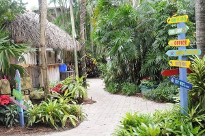 Crane's Beachhouse has a quirky, colorful, Key West feel © 2015 Karen Rubin/news-photos-features.com