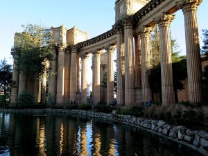 Bernard Maybeck's Beaux Arts masterpiece, the rotunda of the Palace of Fine Arts is a remnant of the 1915 world's fair © 2015 Karen Rubin/news-photos-features.com