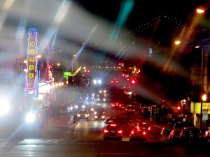North Beach is a colorful neighborhood, especially at night.© 2015 Karen Rubin/news-photos-features.com