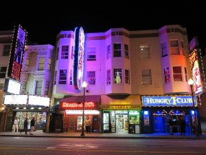 The North Beach District where the Green Tortoise Hostel is a lively neighborhood © 2015 Karen Rubin/news-photos-features.com