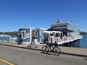 Biking in Sausalito© 2015 Karen Rubin/news-photos-features.com