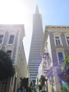 Old and new stand side by side in San Francisco © 2015 Karen Rubin/news-photos-features.com