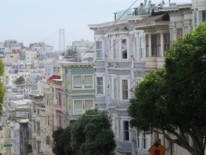 San Francisco's hills make it an improbable place to build a city © 2015 Karen Rubin/news-photos-features.com