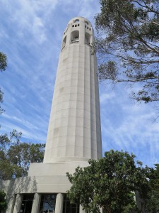 Coit Tower, San Francisco © 2015 Karen Rubin/news-photos-features.com