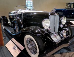 1932 Auburn Boattail Speedster is part of the JK Lilly III collection on view at Heritage Museum & Gardens, Sandwich © 2016 Karen Rubin/news-photos-features.com