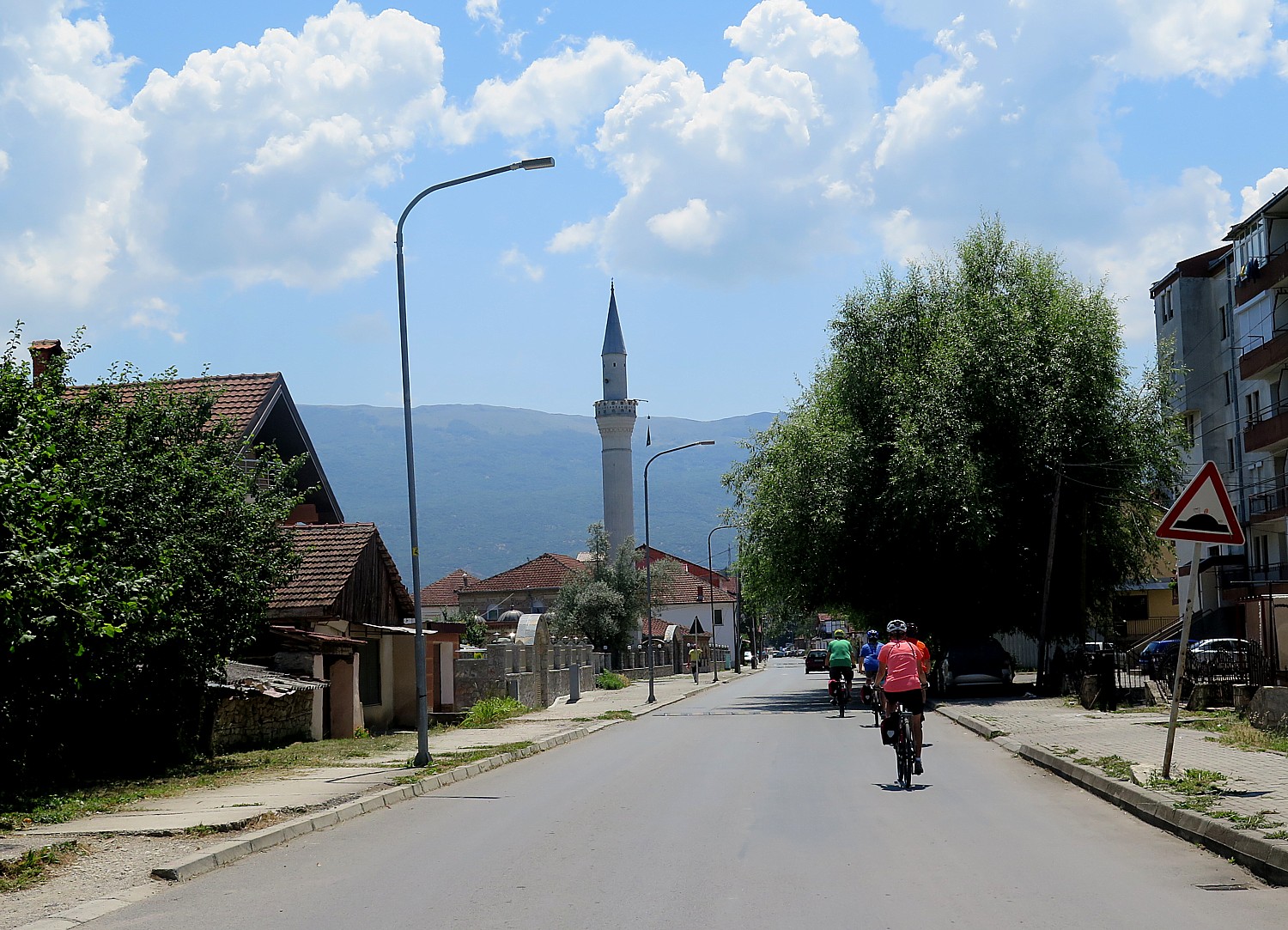 Biking in Albania brings you into villages you would not visit otherwise © 2016 Karen Rubin/gongplacesfarandnear.com