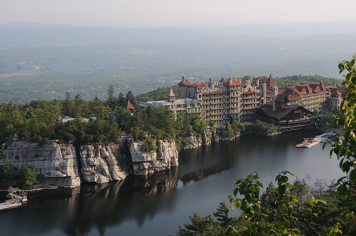 Mohonk Mountain House (1869) New Paltz, New York, still owned and managed by the Smiley Family, is a finalist for Legendary Family Historic Hoteliers of the Year © 2016 Karen Rubin/goingplacesfarandnear.com