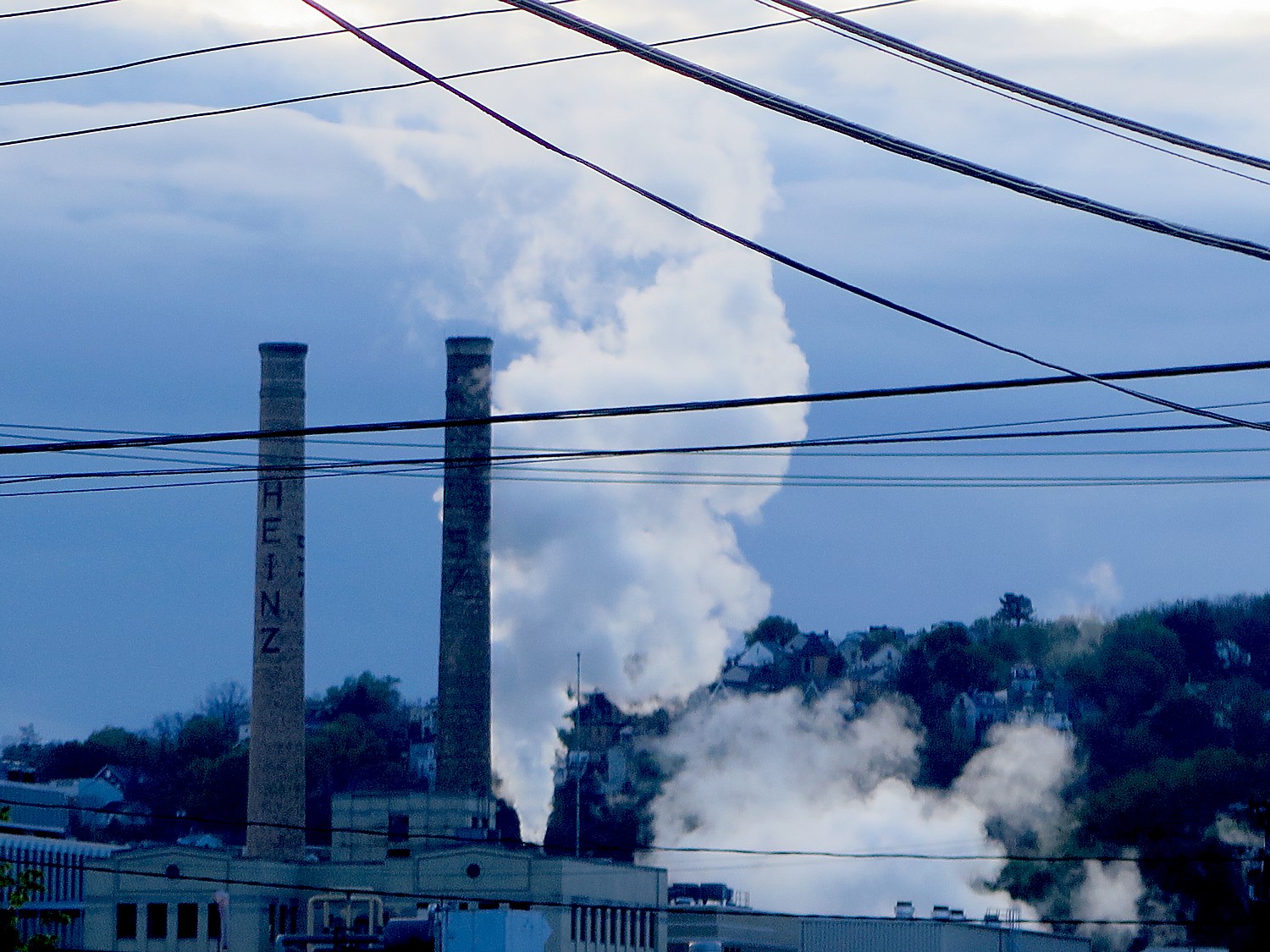 Smoke billowing from a processing plant © 2016 Karen Rubin/goingplacesfarandnear.com