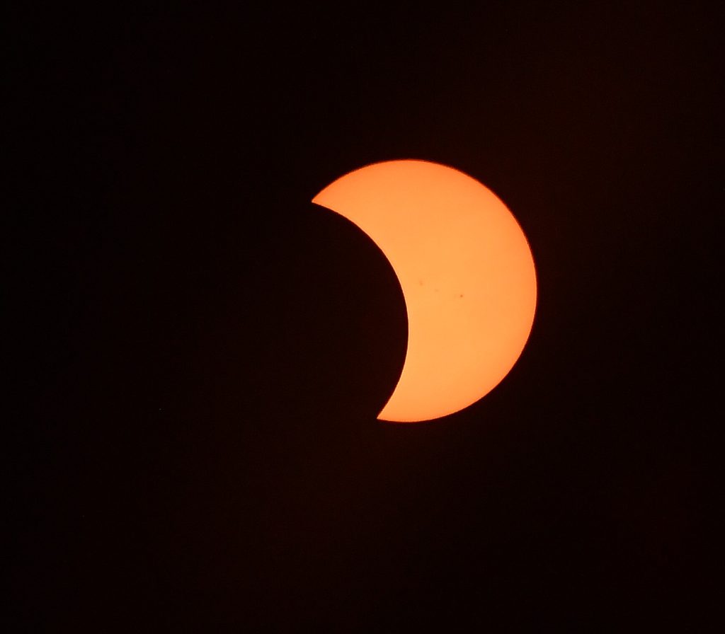 Great American Eclipse Over New York City 