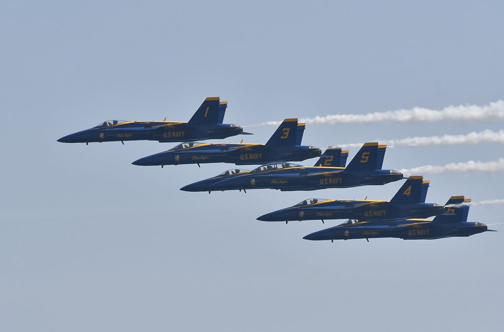 US Navy Blue Angels at 15th Annual Memorial Day Bethpage Air Show at ...