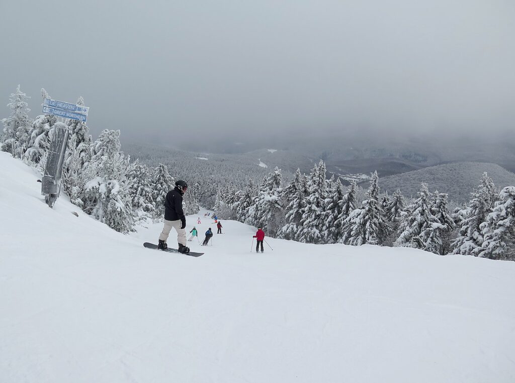 Windham, New York Ski Trail Map Duffle Bag