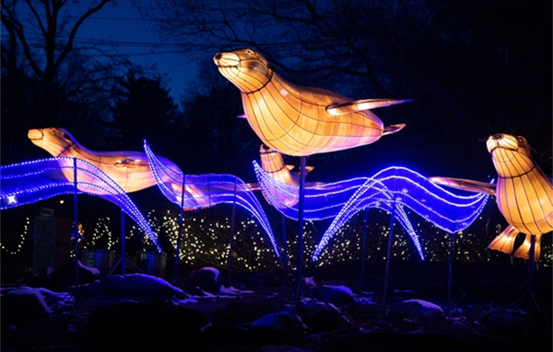 Holiday lights and magic at Brookfield Place, World Trade Center